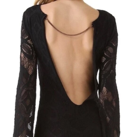 Nightcap Lace Backless Dress - Picture 2 of 10